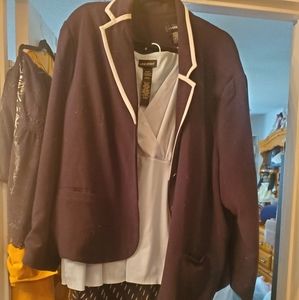 Avenue Blazer, Skirt & Blouse